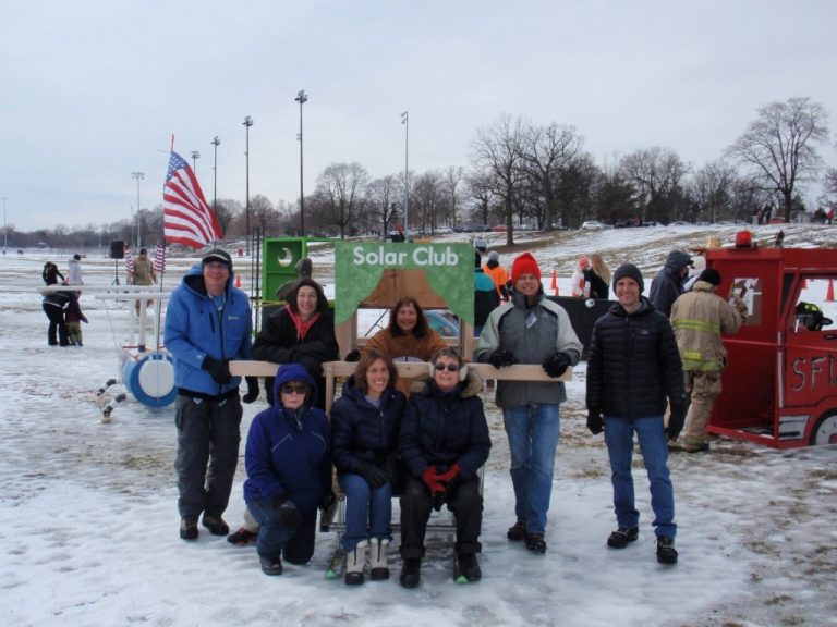 Solar's Outhouse for Saginaw Outhouse Race - Group photo